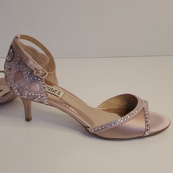 Badgley Mischka jeweled Gillian heels size 7.5 - Picture 3 of 15